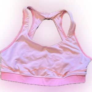 Lululemon Women's Pink/Coral Sports Bra